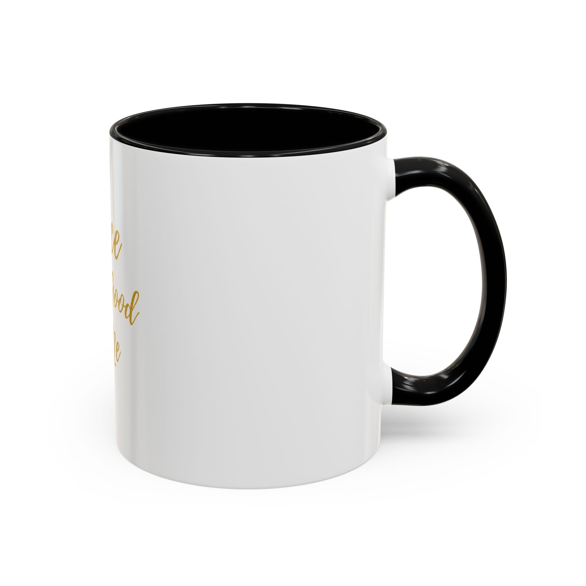 Peace Looks Good on Me Coffee Mug — Inspirational Accent Mug