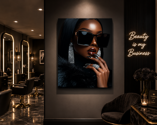 Velvet Canvas Luxe Art 16x20