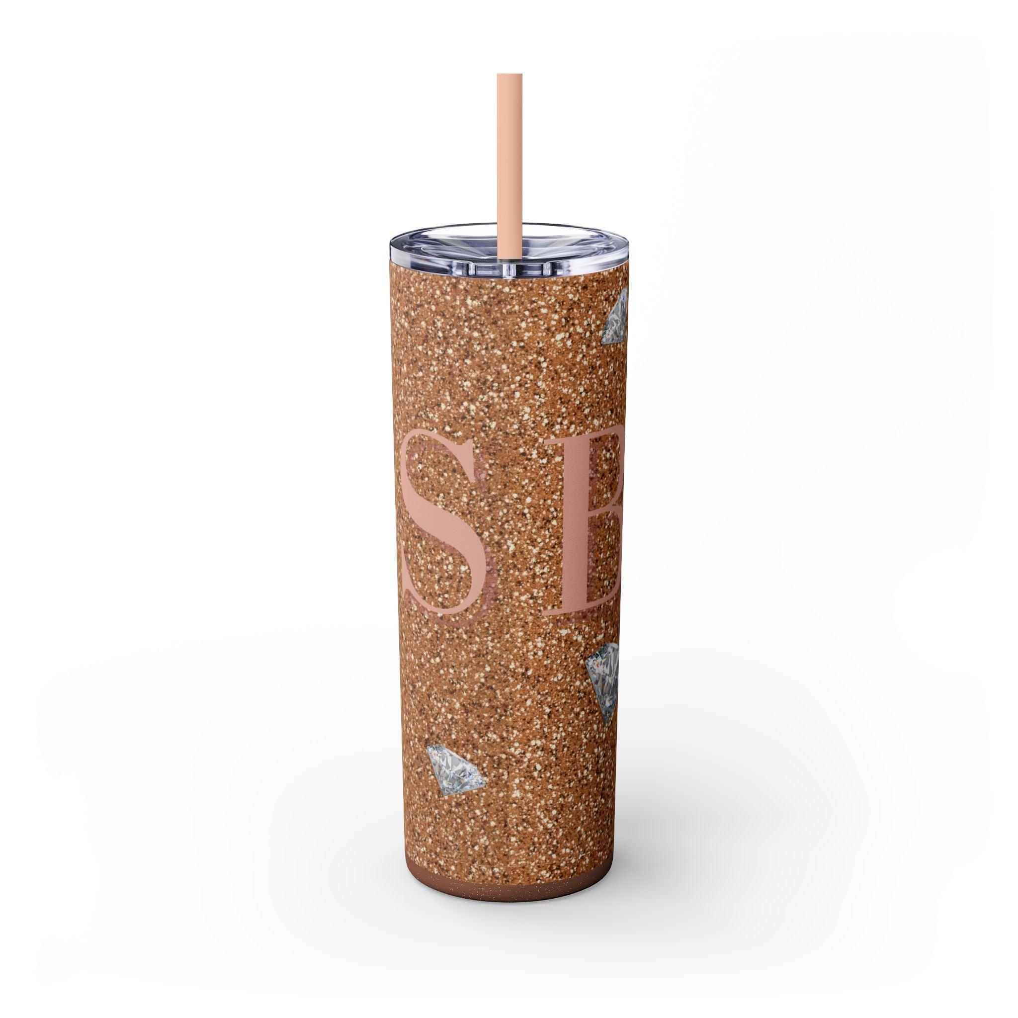 BOSS Diamond Skinny Tumbler with Straw | 20oz