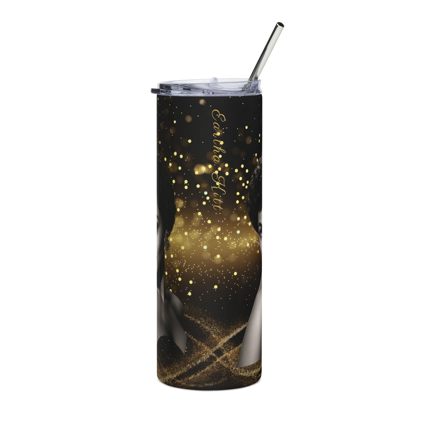 Eartha Kitt Stainless Steel Tumbler