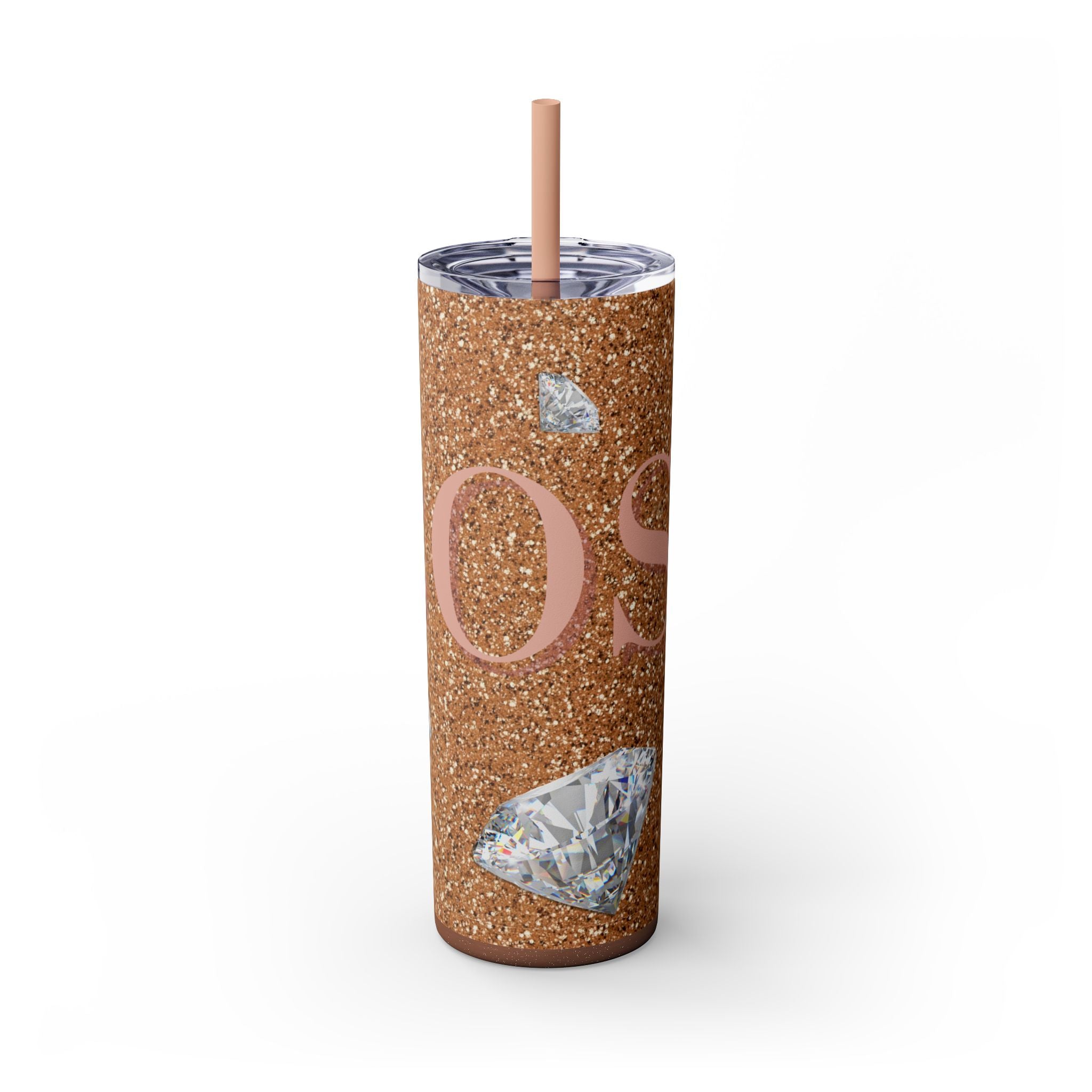 BOSS Diamond Skinny Tumbler with Straw | 20oz