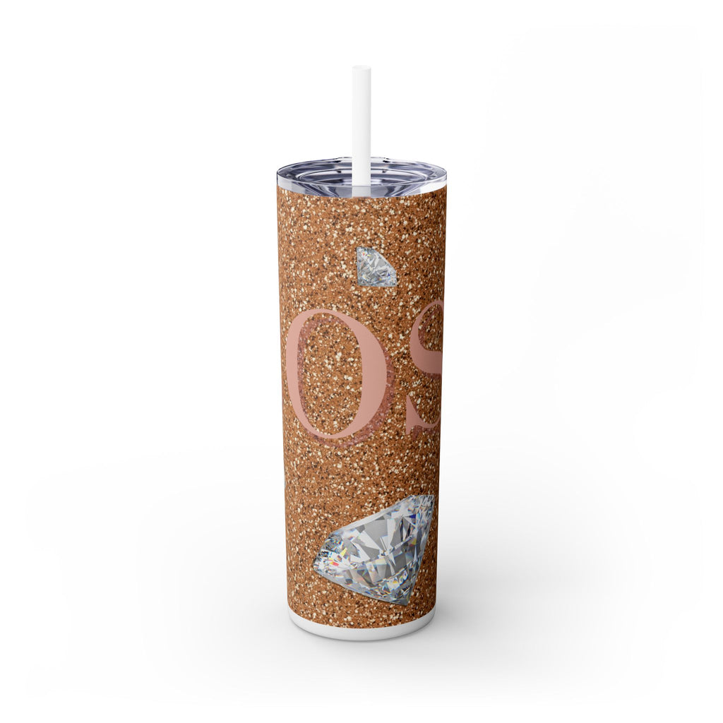 BOSS Diamond Skinny Tumbler with Straw | 20oz
