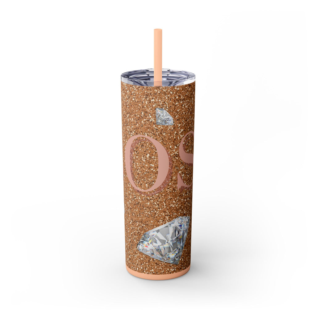BOSS Diamond Skinny Tumbler with Straw | 20oz