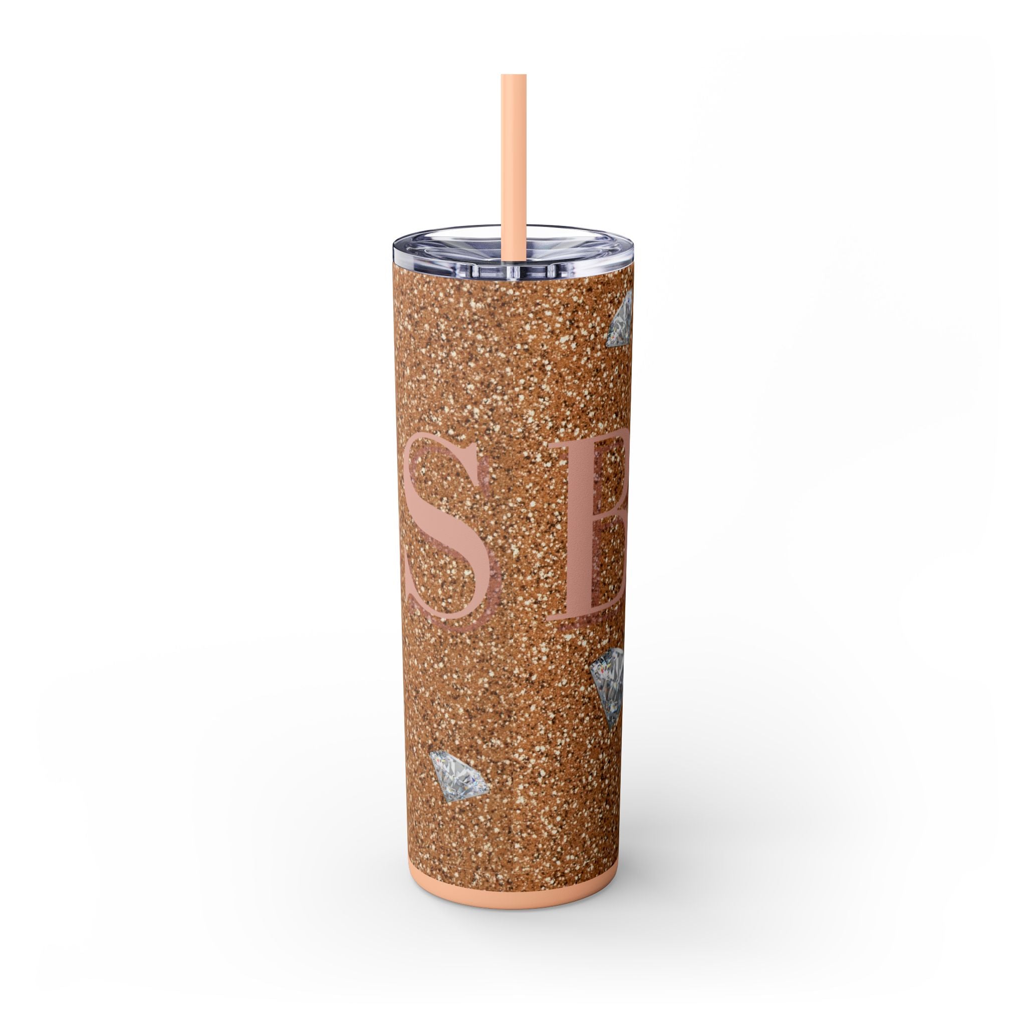 BOSS Diamond Skinny Tumbler with Straw | 20oz