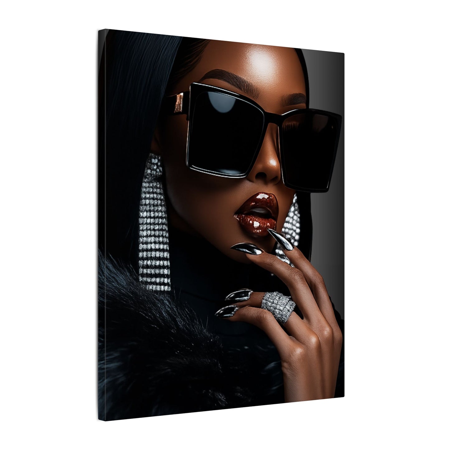 Velvet Canvas Luxe Art 16x20